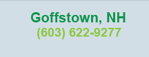 Goffstown, NH 603-622-9277